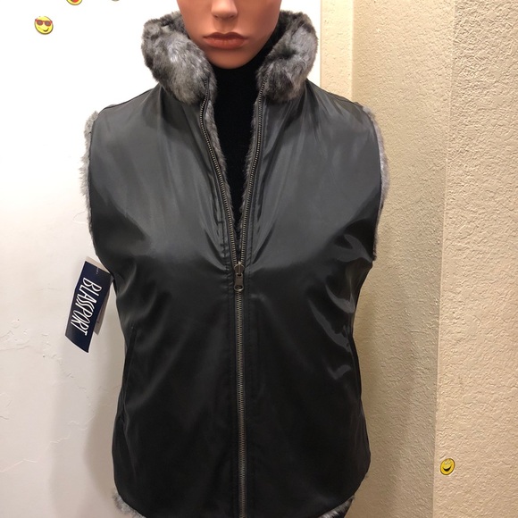 NWTAG..Faux Fur Reversible Winter Vest!!!! - Picture 5 of 7